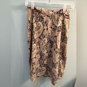 Vintage paisley skirt